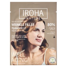 Iroha Nature Wrinkle Filler & Anti-Age Face and Neck Mask