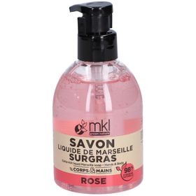 MKL Savon Liquide de Marseille Surgras Rose