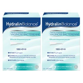 Hydralin Balance Gel Vaginal contre Vaginose bactérienne Triple Action