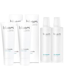 bluem® fluoridevrije tandpasta + fluoridevrij mondwater