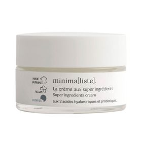 Minimalistische crème met super ingrediënten