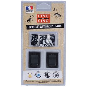 Cinq sur Cinq Muggenafstotende Armband Graffiti Zwart