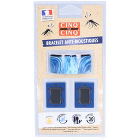 Cinq sur Cinq Muggenafstotende Armband Blauw Motief