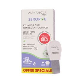 Alphanova KIT ANTI-POUX COMPLETE BEHANDELING ZEROPOU | ALPHANOVA KIDS