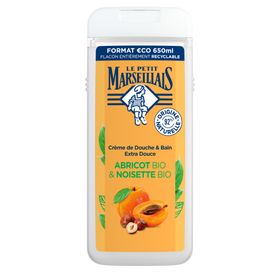 Le Petit Marseillais Biologische Abrikoos & Hazelnoot Extra Zachte Bad- & Douchecrème