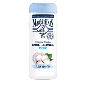 Le Petit Marseillais Crème de douche Haute Tolérance Riche Fleur de Coton
