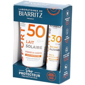Laboratoires de Biarritz Duo Protecteur (Sport Zonnemelk SPF50 en Sport Lippenbalsem SPF30)