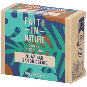 Faith in Nature Savon solide Noix de coco