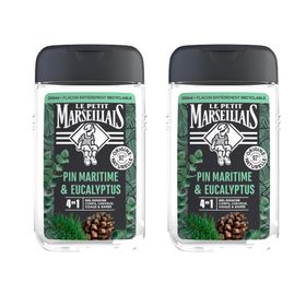 Le Petit marseillais SH/DCHE Homme Pin Maritime Eucalyptus Lot de 2x 250ML
