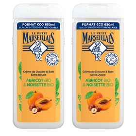 Le Petit Marseillais Extra Zachte Bad- & Douchecrème Biologische Abrikoos & Hazelnoot