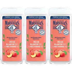 Le Petit Marseillais Extra Zachte Douchegel Bio Witte Perzik & Bio Nectarine
