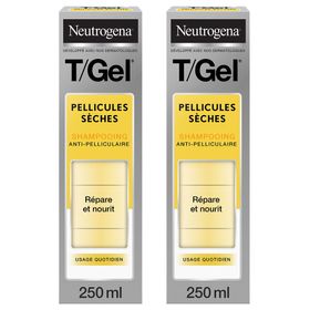 T-GEL NEUTROG SH A/PELLIC SEC Lot de 2x250ML