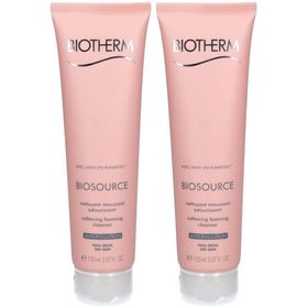 BIOSOURCE MOUSS NETTOYANT PS 150ML x2