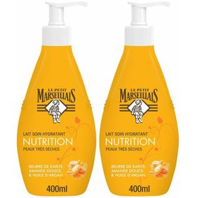 Le Petit Marseillais Lait Corps Nutrition Karité, Amande Douce & Argan