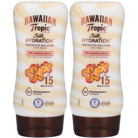 Hawaiian Tropic® Silk Hydratation Lotion Solaire SPF15
