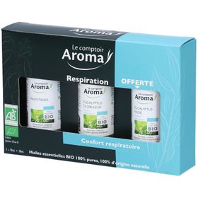 Le Comptoir Aroma biologische respiratoire essentiële oliën trio set