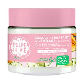 Pulpe de vie Masque 3-en-1 hydratant & démêlant