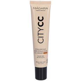 Mádara City CC Hyaluronic Anti-Pollution CC Cream SPF15 Tan