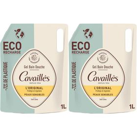 Rogé Cavaillès Gel Bain Douche L'Original Éco-recharge x2