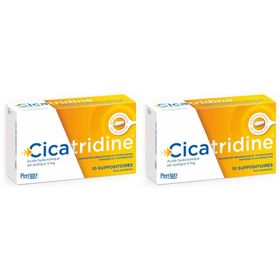 Cicatridine - 10 Suppositoires favorisant la cicatrisation à l'Acide Hyaluronique