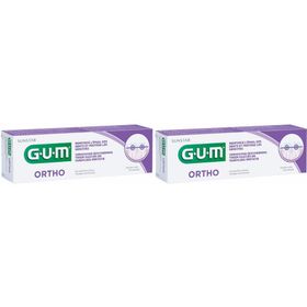 Gum Ortho gel dentifrice x2