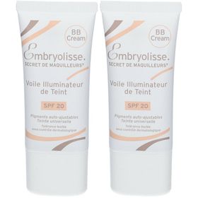 Embryolisse Secret de Maquilleurs Voile Illuminateur de Teint - BB Cream SPF 20 x2