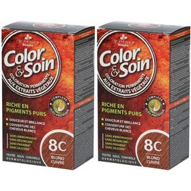 Les 3 Chênes Color & Soin Coloration 8C blond cuivré