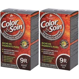 Les 3 Chênes Color & Soin Coloration 9R rouge feu
