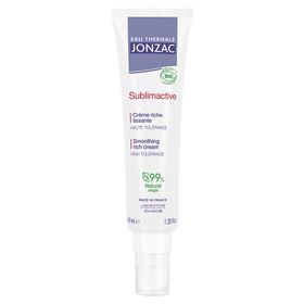 Jonzac Sublimactive Organic Gladmakende Rijke Crème voor de droge huid - anti-aging