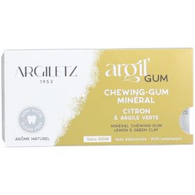 Argiletz 12 Chewing-gums Sans Sucre Citron