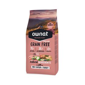 Ownat GF Prime Mini Chicken & Turkey (Dog)