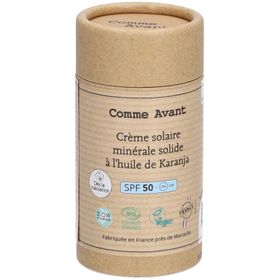 Comme Avant Solid Minerale Zonnecrème met Karanja-olie SPF 50