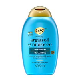 Ogx Shampooing Huile Argan Du Maroc - Cheveux Secs & Abimes - 385ml