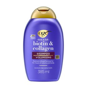 Ogx Shampooing Biotine & Collagene - Cheveux Fins - 385ml