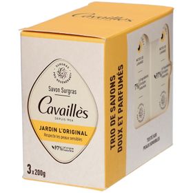 CAVAILLES Voedende zeep Jardin l'Original x3