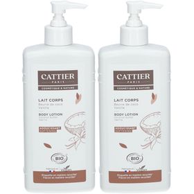 Cattier Verzachtende bodylotion Kokosnootboter & vanille