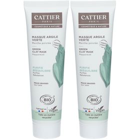 CATTIER Groene klei masker