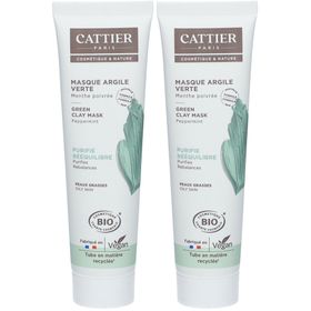 CATTIER Groene klei masker