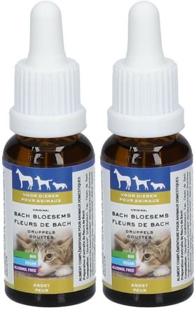 Bach Bloesems Voor Dieren Druppels Angst
