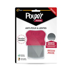Pouxit - Roestvrijstalen luizen - en netenkam