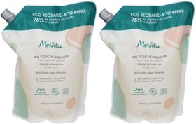 Melvita® Ecologische Navulbare Douchegel verrijkt met Biologische Aloë Vera