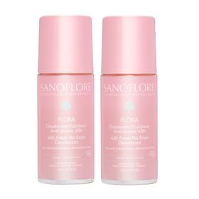 SANOFLORE Déodorant Roll-On 48h Flora x2