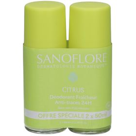 SANOFLORE Citrus 24h Roll-On Deodorant
