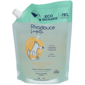 RIVADOUCE 3in1 Douchegel Loupiots Chapeau l'Abricot