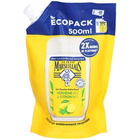LE PETIT MARSEILLAIS Oplaadgel Douche Extra Doux Verveine BIO & Citron BIO
