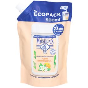 LE PETIT MARSEILLAIS Biologische Sinaasappelbloesem Extra Zachte Douche Navulling