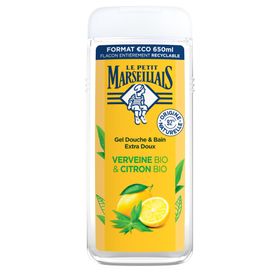 LE PETIT MARSEILLAIS Gel Douche Extra Doux Verveine BIO & Citron BIO