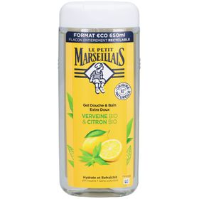 LE PETIT MARSEILLAIS Bio Verbena & Citroen Extra-Mild Douchegel