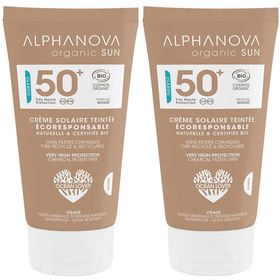 Alphanova CRÈME SOLAIRE TEINTÉE MEDIUM CERTIFIÉE BIO SPF 50+