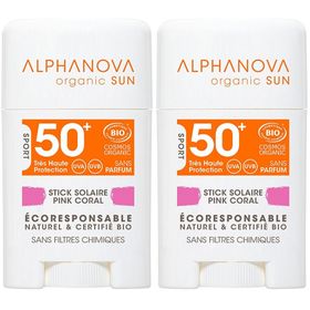 Alphanova STICK SOLAR ROSE ZEER HOGE BESCHERMING SPF50+ GEZICHT
